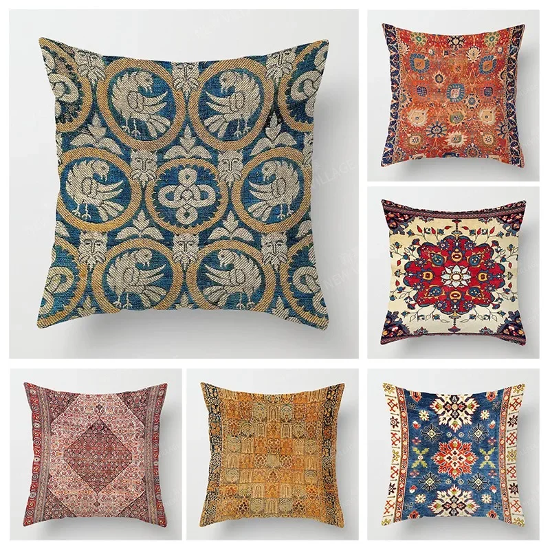 Fall home decor autumn living room throw pillow cover sofa boho Cushion cover 45x45cm 45*45 50*50cm 60x60cm 40*40 35x35cm Persia