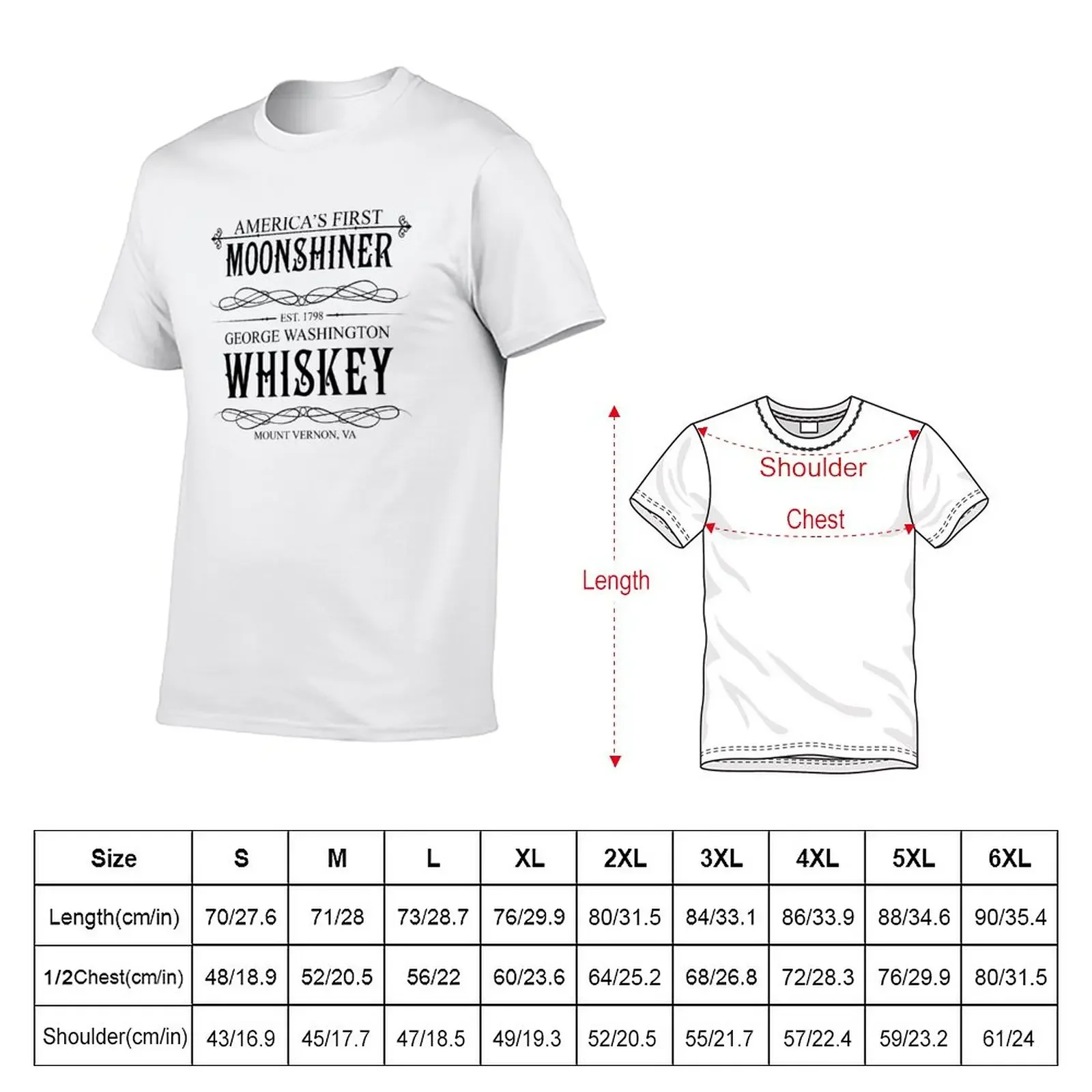 New America's First Moonshiner 2 T-Shirt quick drying t-shirt tops t shirts for men graphic