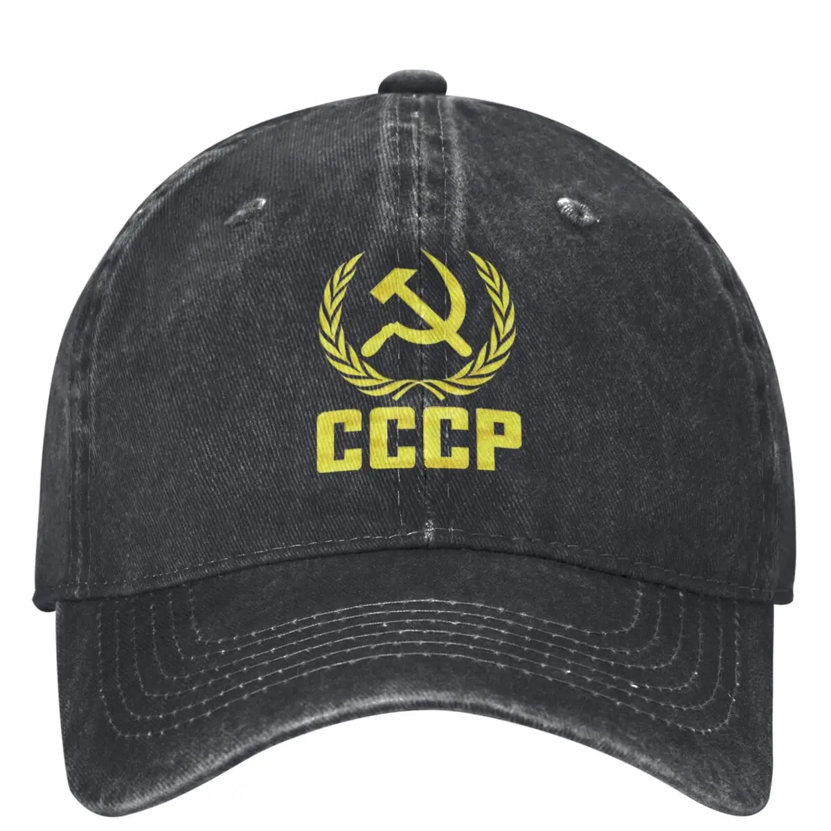 CCCP HAMMER AND SICKLE Baseball Cap Men Women Sun protection Trucker Hat Summer Street Style Kpop Rock Baseball Caps