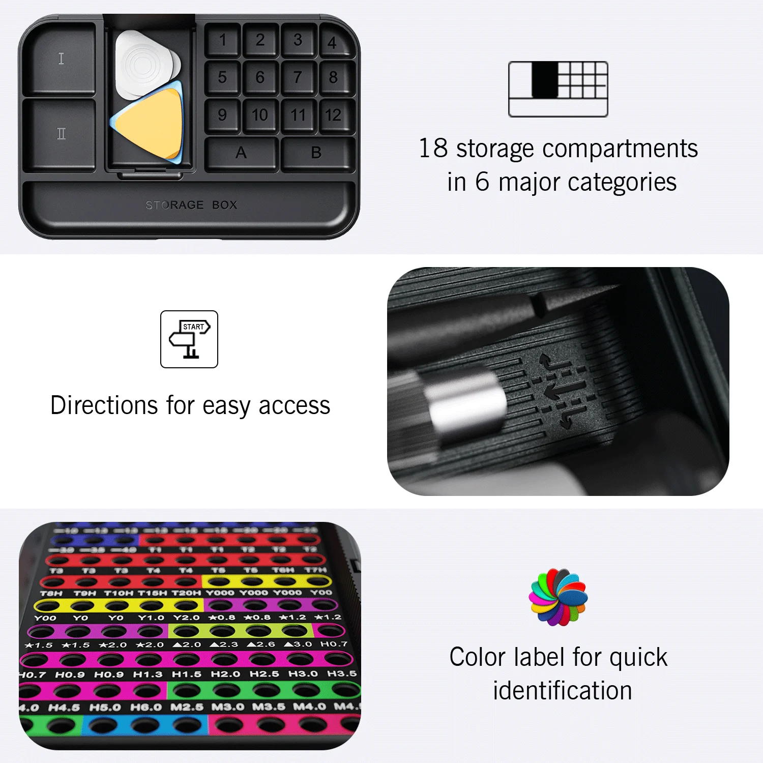 132-in-1 Precision Screwdriver Set: Manual Repair Tool for Mobile Phones, Computers, Laptops, Cameras and Watches