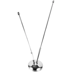 Metalen Vlaggenmast Tafel Vlaggenmast Stevige Houder Desktop Base Display Stand Voor Bureau Accessoires Ganizer Banner Notitiehouder