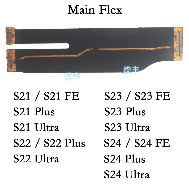 

Motherboard Connector Cable for Samsung Galaxy S721 G991 S908 S906 S918 S911 S21 S22 S23 S24 Fe Plus Ultra Main Board Flex