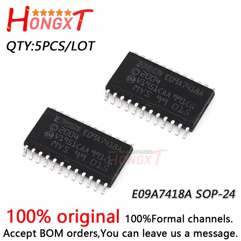 SOP-24.Chipset、e09a7418a eo9a7418a e09a7418、100% 新品、5個
