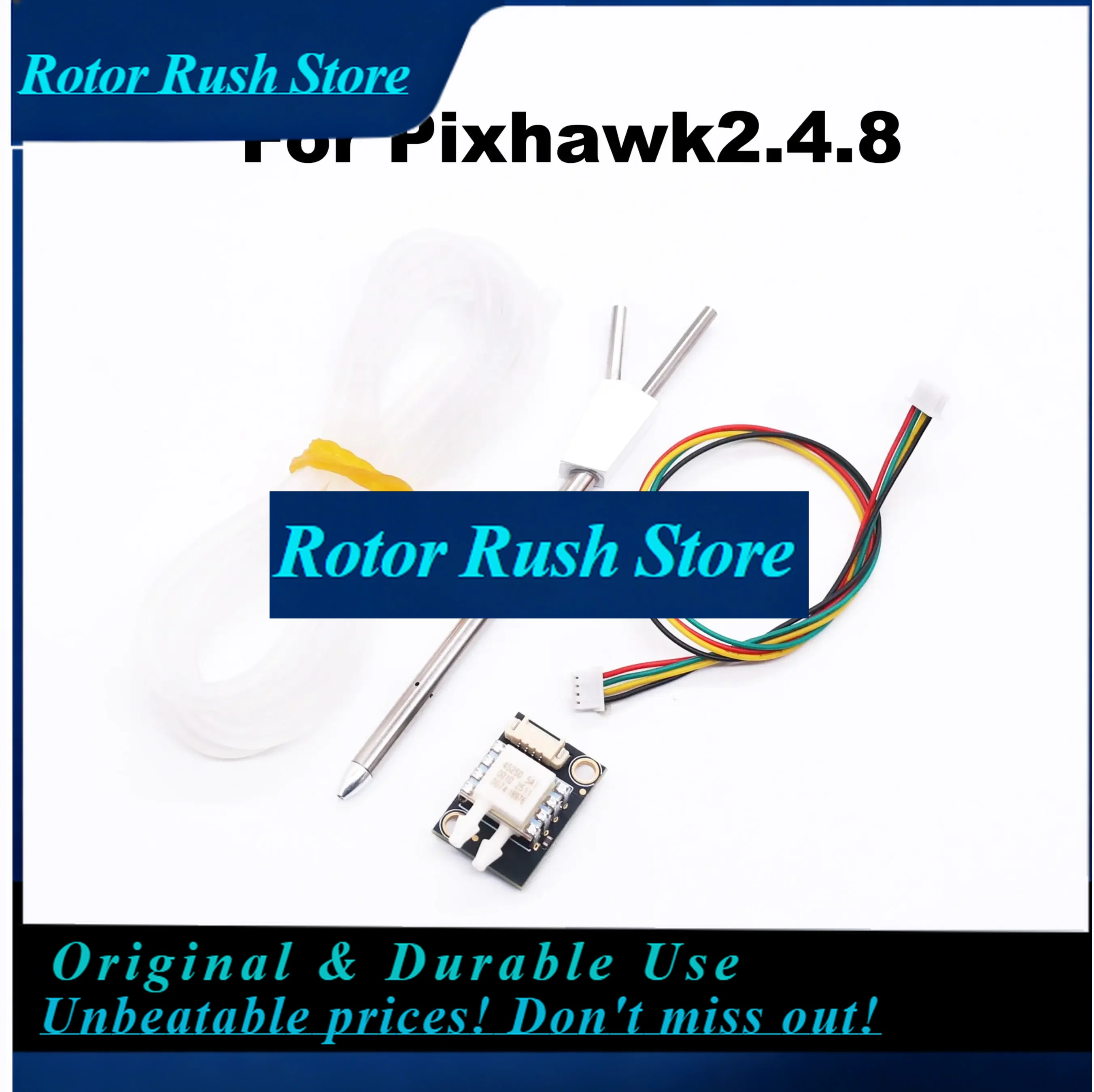 RoRuSPX4 Differential Airspeed Pitot Tube MS4525DO Pitot Tube Airspeedometer Airspeed Sensor For Pixhawk2.4.8 6C Flight Controll