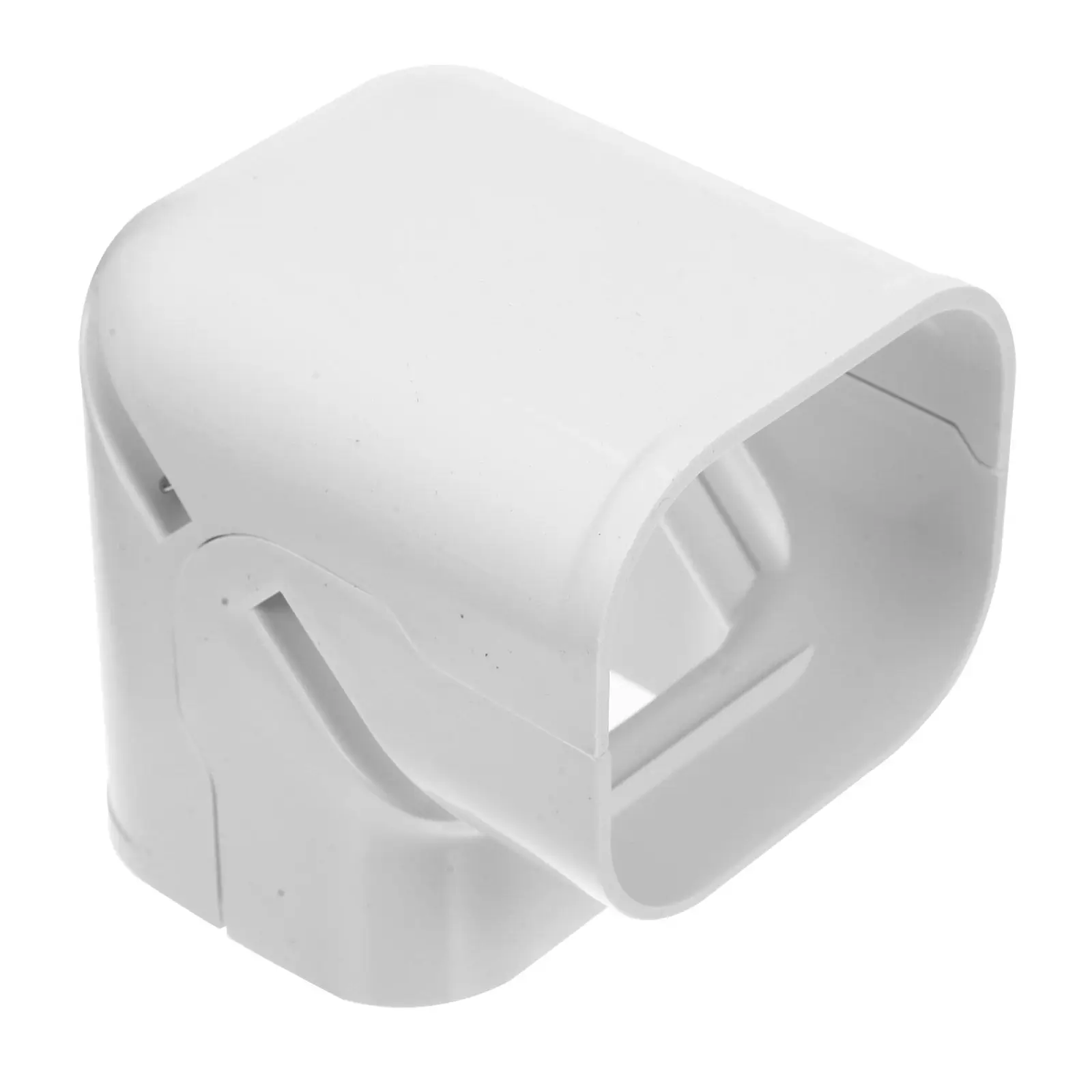 Air Conditioner Outer Unit Protective Cover for Wall Units Ac Vent Tubing Covers Hole White Hose outside
