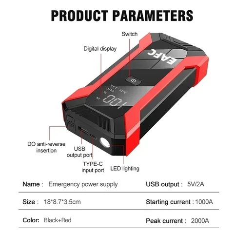 10 best sales battery jumper - №7