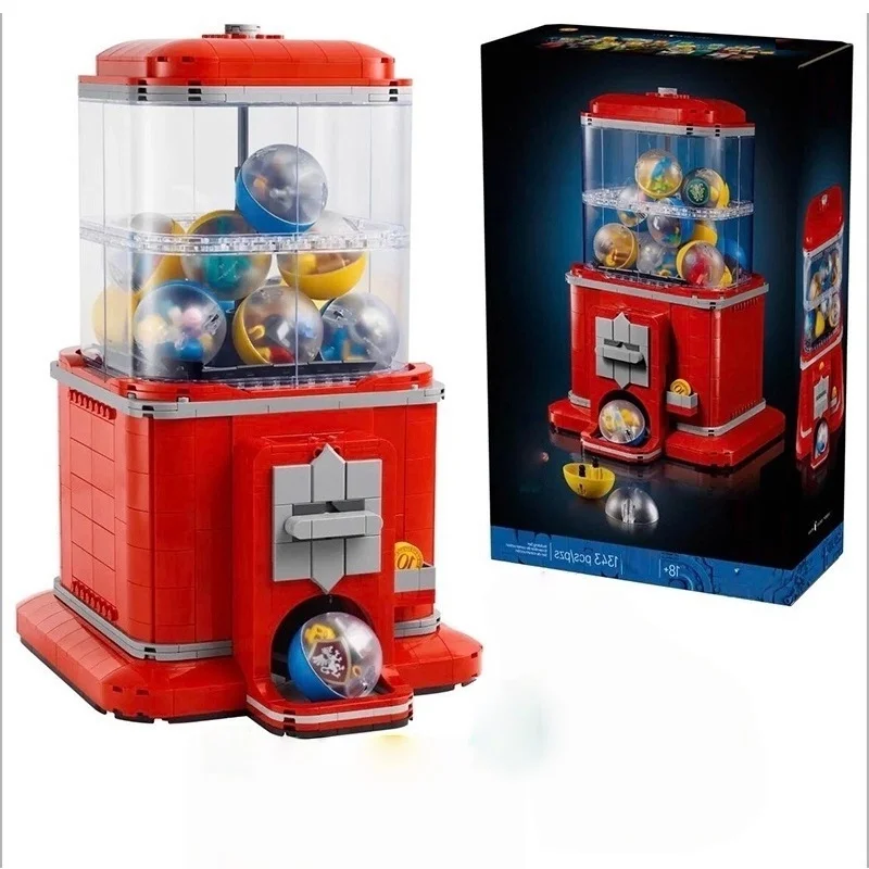 

1343PCS Technical 21358 Vending Mechine Building Blocks Classic Creative Coin Construction Bricks Model Children Toys Gifts