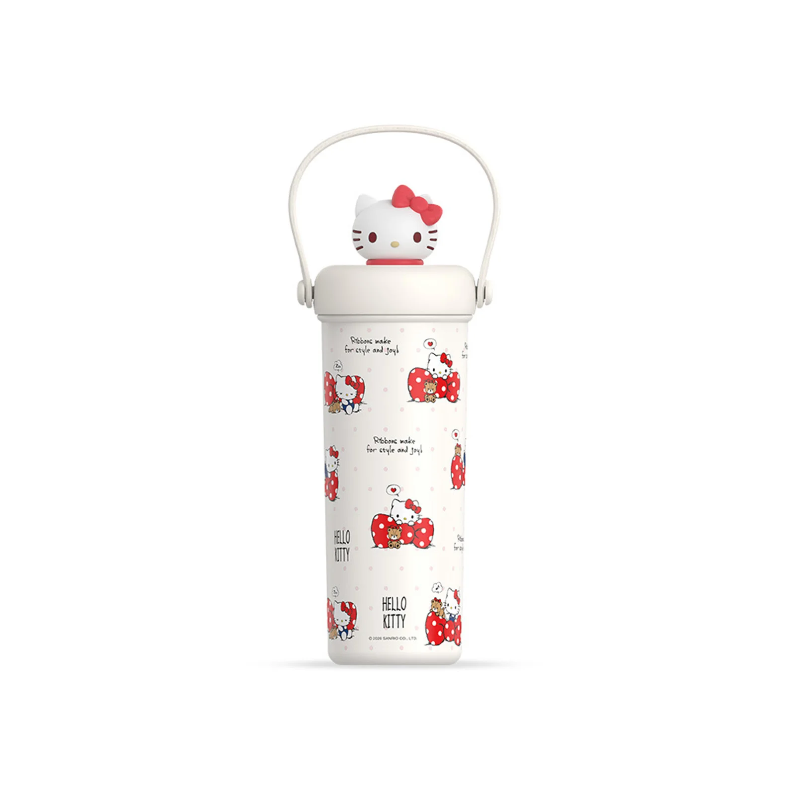 Sanrio Insulated Tumbler 316 Stainless Steel Travel Water Bottle Cute Character Thermos With Tea Infuser Halloween ChristmasGift