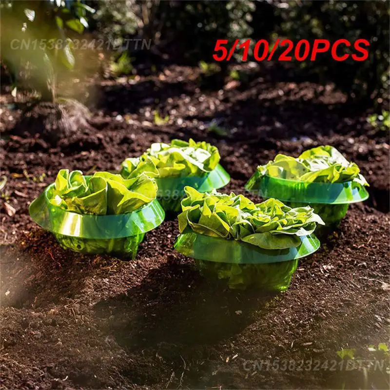 

5/10/20PCS Vegetable Cover Lightweight And Durable Excellent Quality Automatic Water Isolation And Storage Function Garden Tools