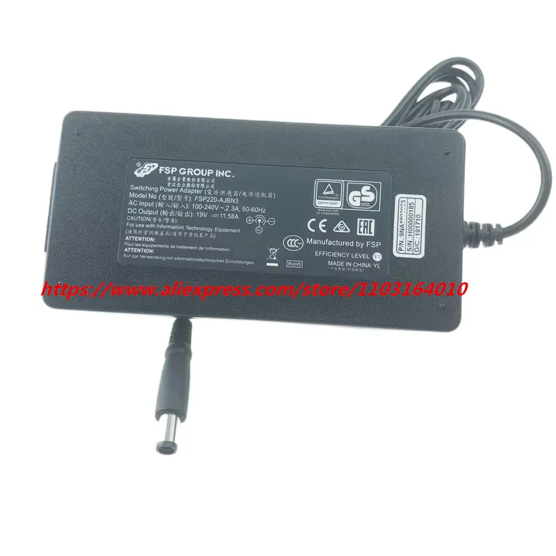Original 19V 11.58A 220W 110V-220V AC Power Adapter Charger HKA220190A2 For XGIMI Projector H3S RS Pro 2 Horizon Power Supply