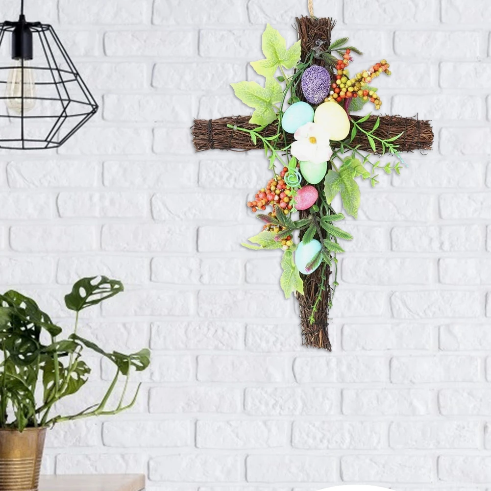 

6 Pcs Wreath Iron Rings Cross Shaped Garland Frames DIY Flower Garden Decor Metal Wire Hoops Easter Christmas