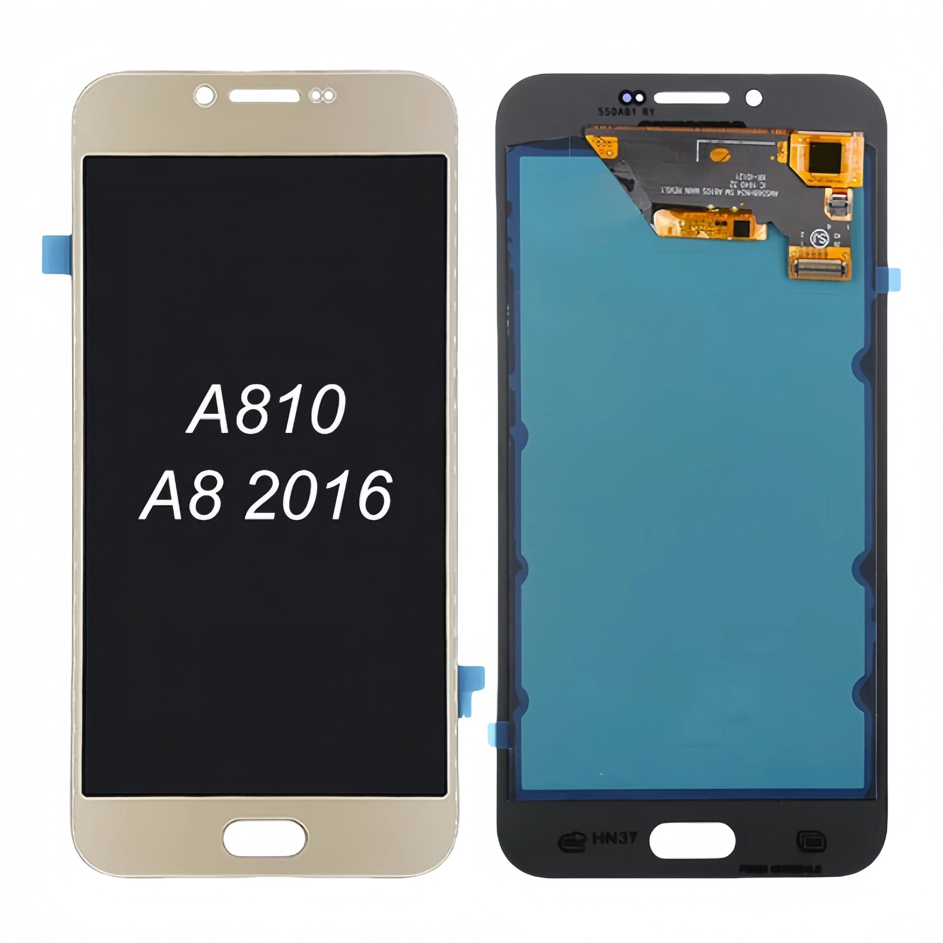 LCD Display Touch Screen Digitizer Assembly Replacement, Samsung Galaxy A8 2016, A810, SM-A810F, SM-A810F/DS