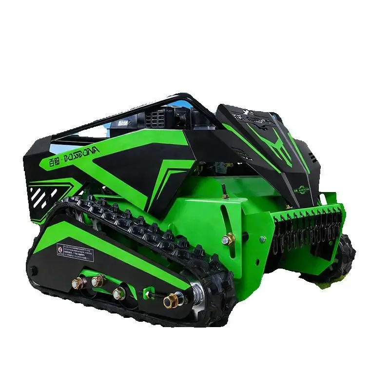 

customized lawn mower, fruit tea garden automatic weeding machine, tracked all terrain intelligent mountain land reclamation
