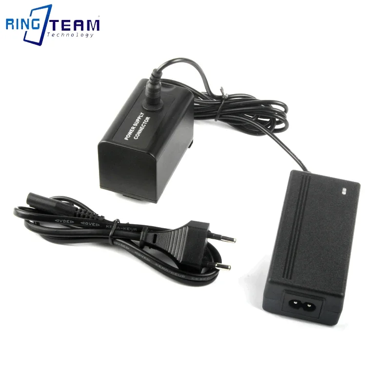 

VW-VBD58 VBD98 Dummy Battery AG-VBR59 + AC Adapter for Panasonic DVX200 UX90 UX180 PV100 PX298 MDH2/3 Camera