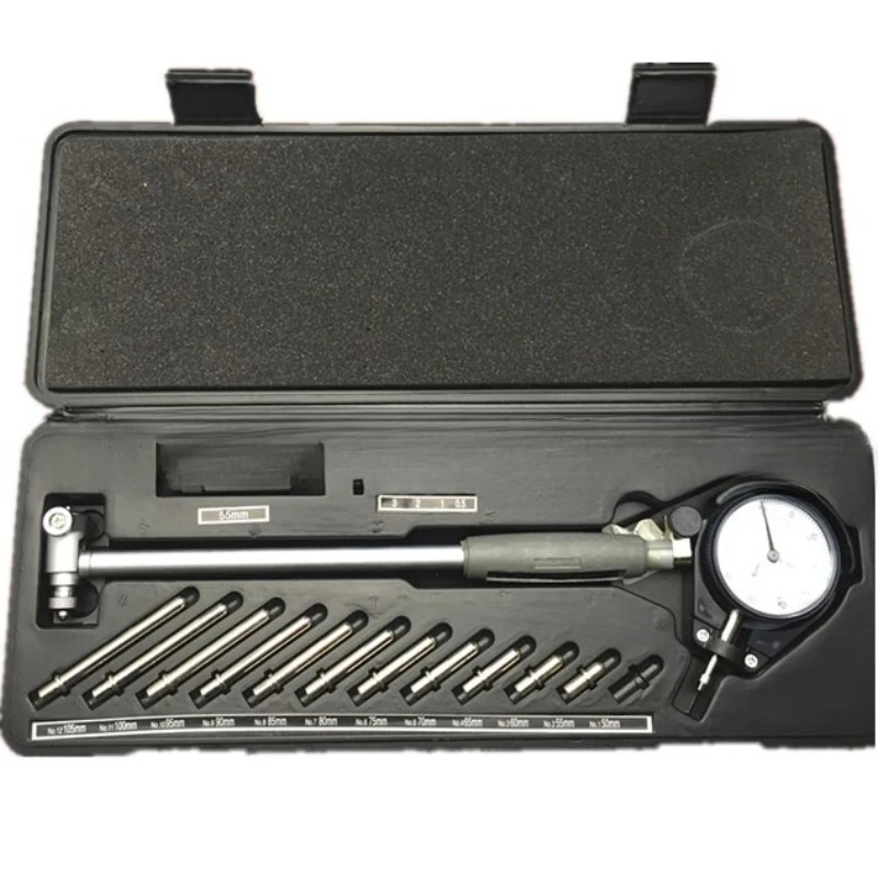 Bridge type inner diameter dial meter inner diameter gauge 18-35-50-160MM cylinder gauge, indicator meter, cylinder gauge