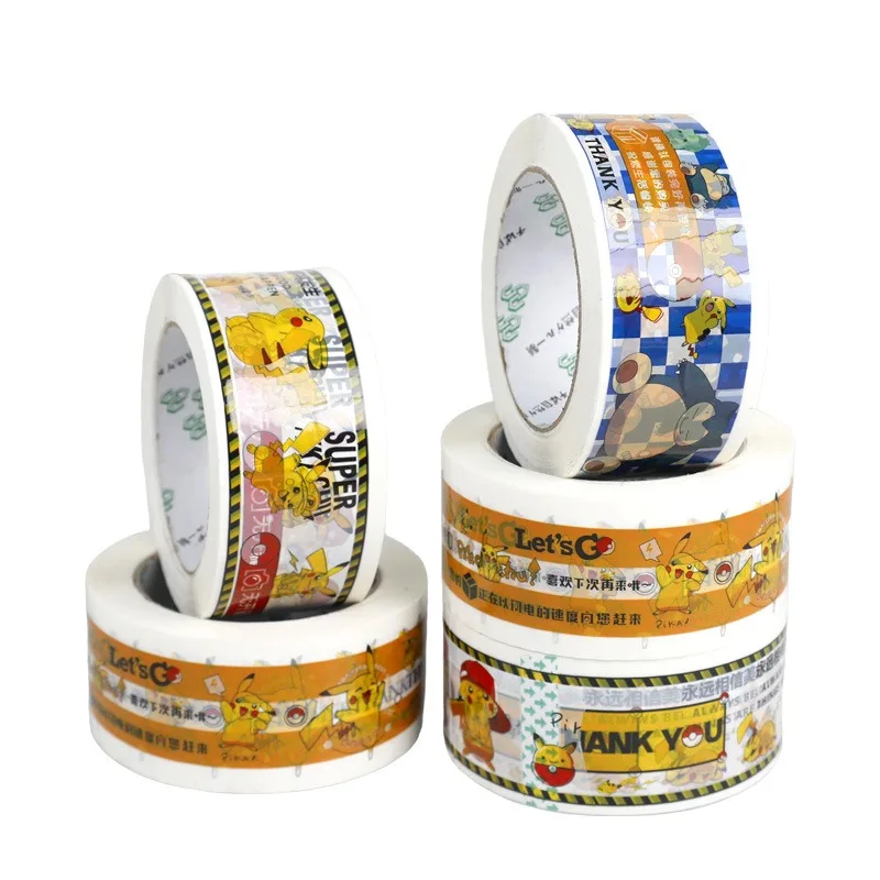 

5cm x 100Y Cartoon Printed Packaging Tape Colored BOPP Sealing Tapes Express Packing Supplies Delivery Decorative Tape