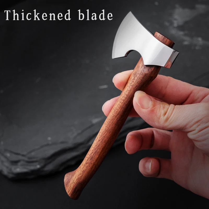 Multifunctional axe dismantling express tool sharp axe field mountaineering axe mini small axe play collection gift axe