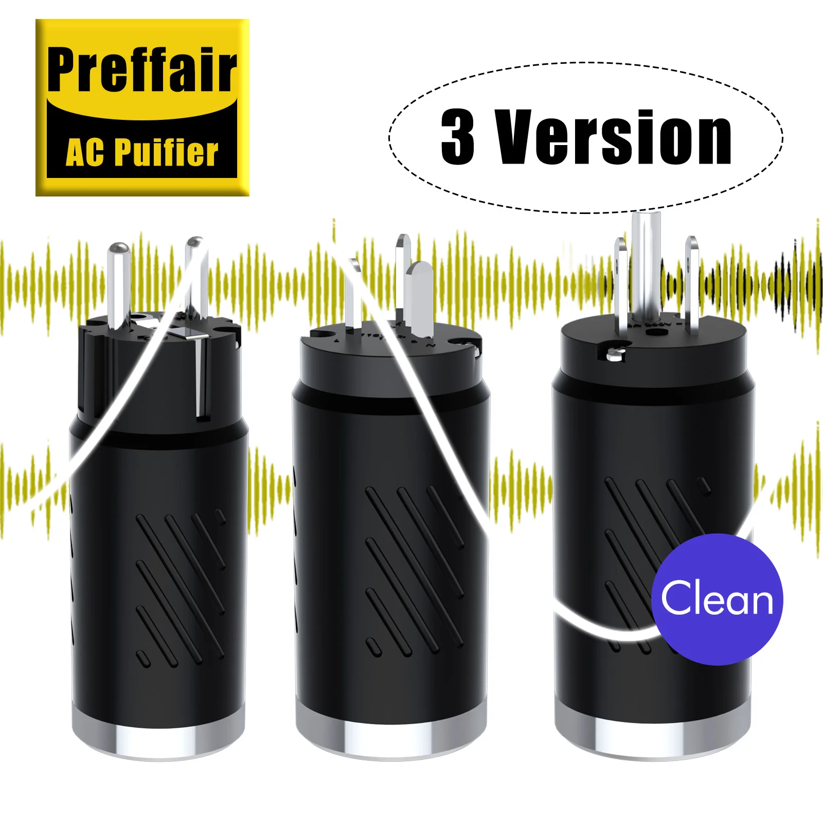 

HIFI Audio Power Noise Absorber Anti-thunder Reduce Nioise EMI Filter Alternating Current Power Filter Anti-interference