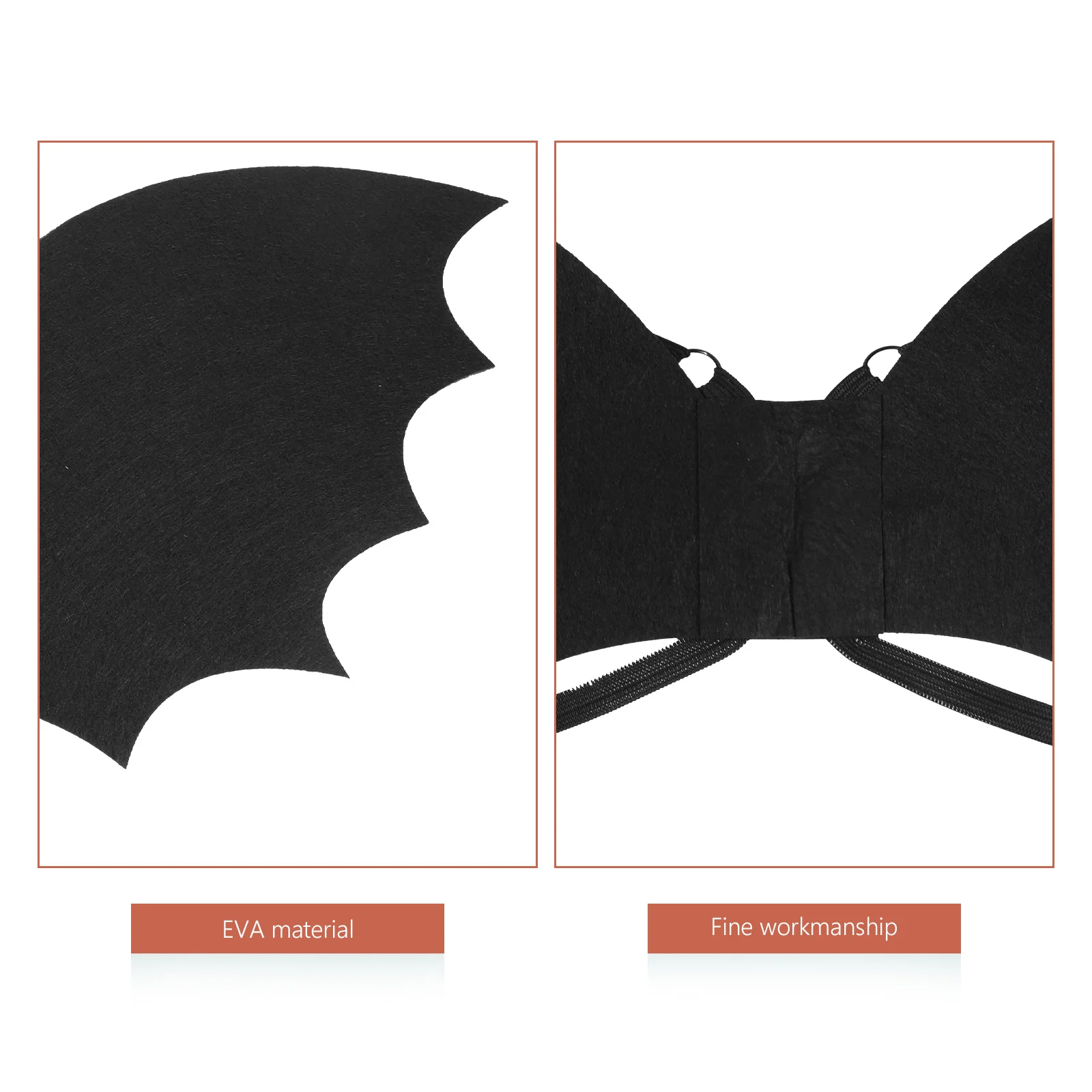 Halloween Bat Wing Cosplay Costume Accessory Performance Prop for Boys Girls