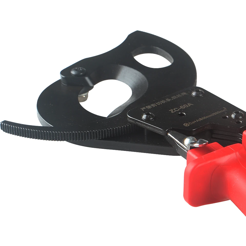 ZC-60A type ratchet copper-aluminum c  le cutter manual hydraulic cutting tool