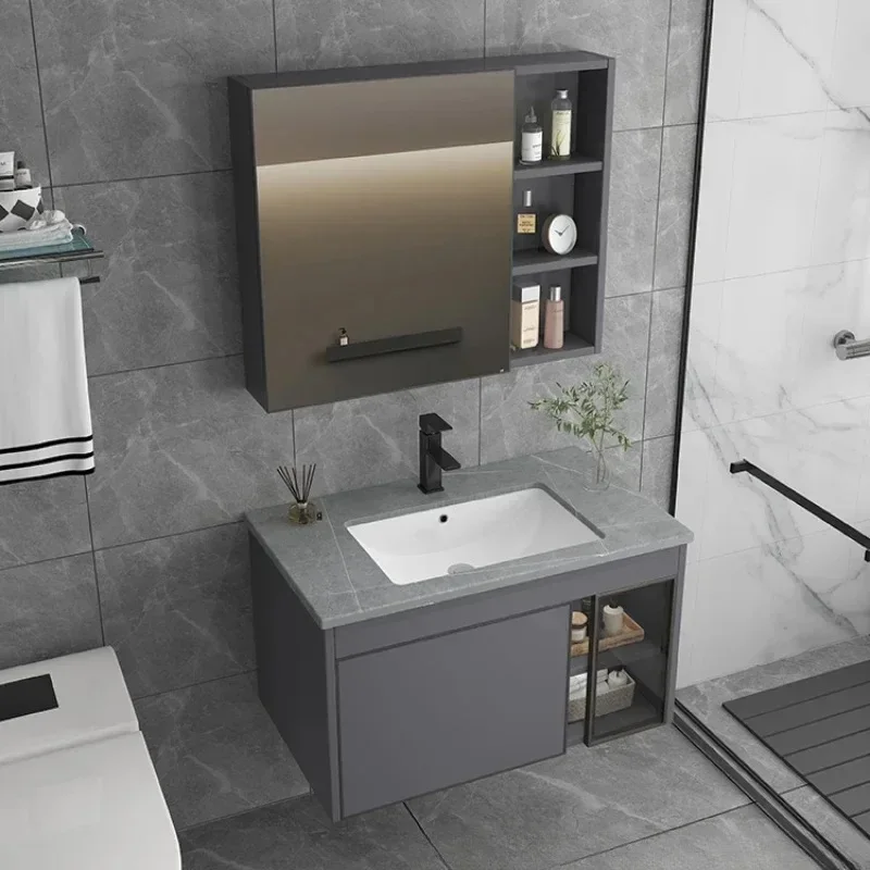 

Раковина, ювелирные изделия, шкаф для ванной комнаты, умывальник для макияжа, современные зеркальные полки, туалетный столик, компактный органайзер, мебель для дома