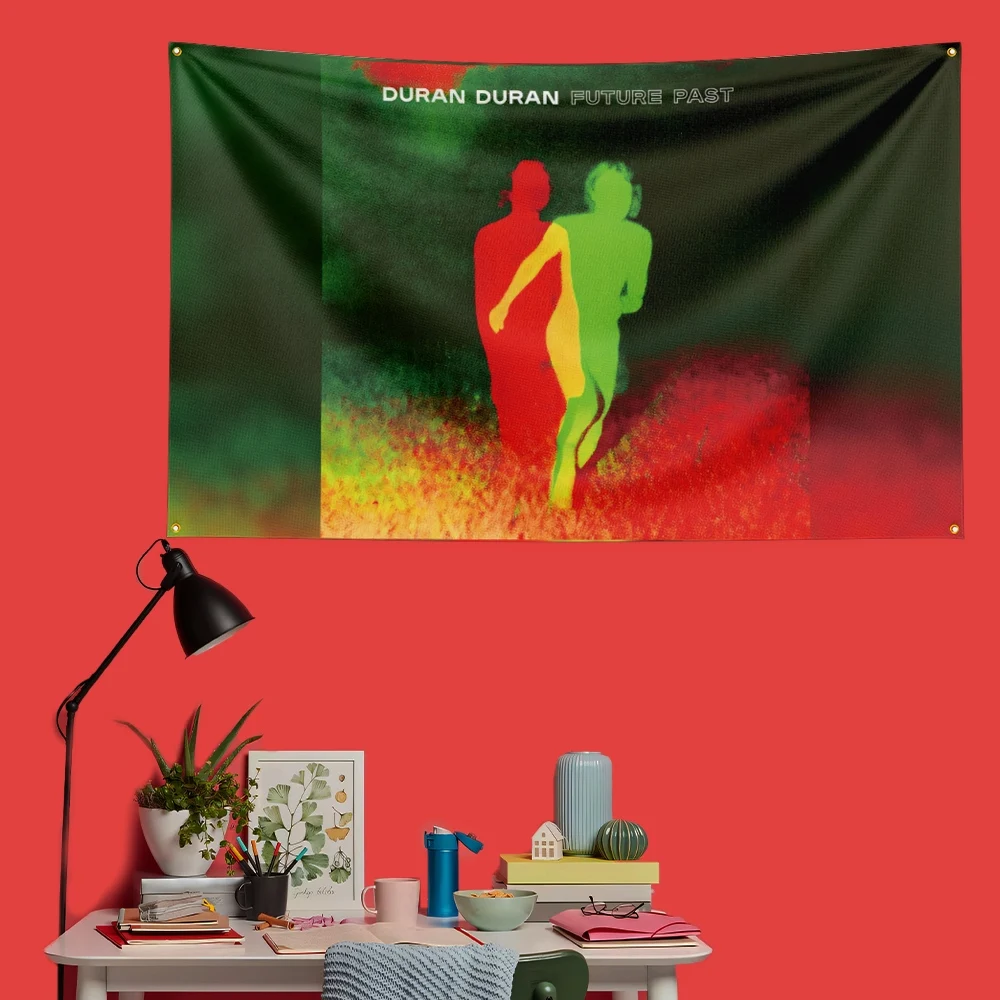 Duran Duran Inspired Rock Music Flag 3x5 FT 90x150cm Polyester Decorative Banner Tapestry For Music