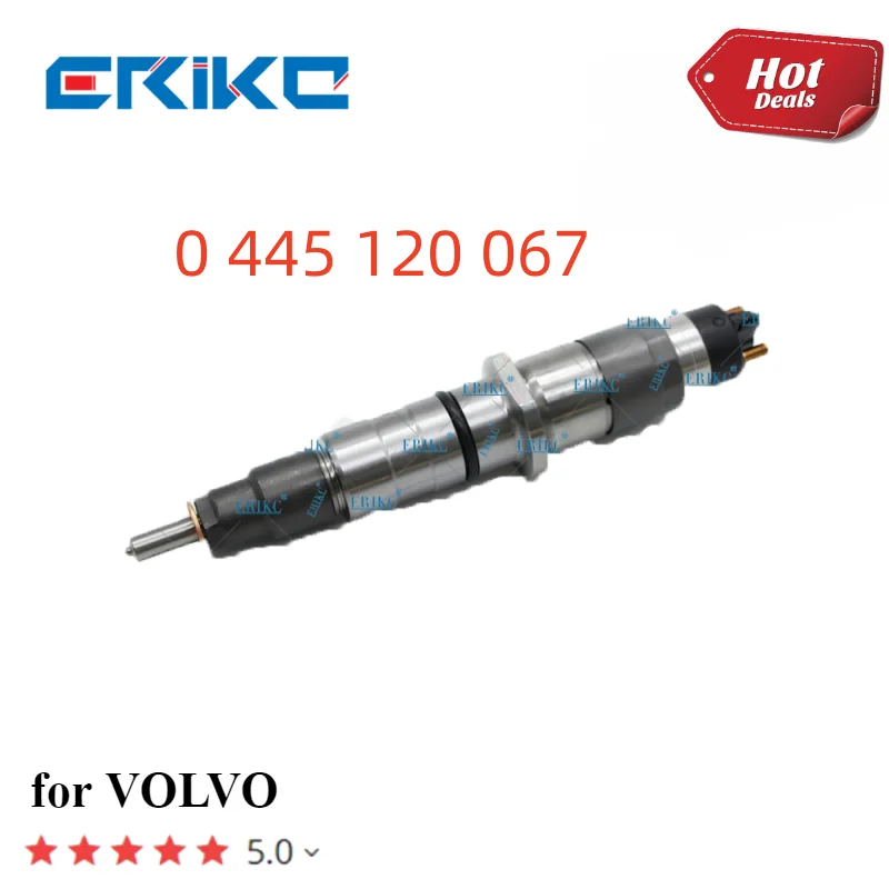 

ERIKC Common Rail Fuel Injector 0445 120 067 Fuel Pump Injection 0 445 120 067 Auto Part 0445120067 for VOLV0 03050480