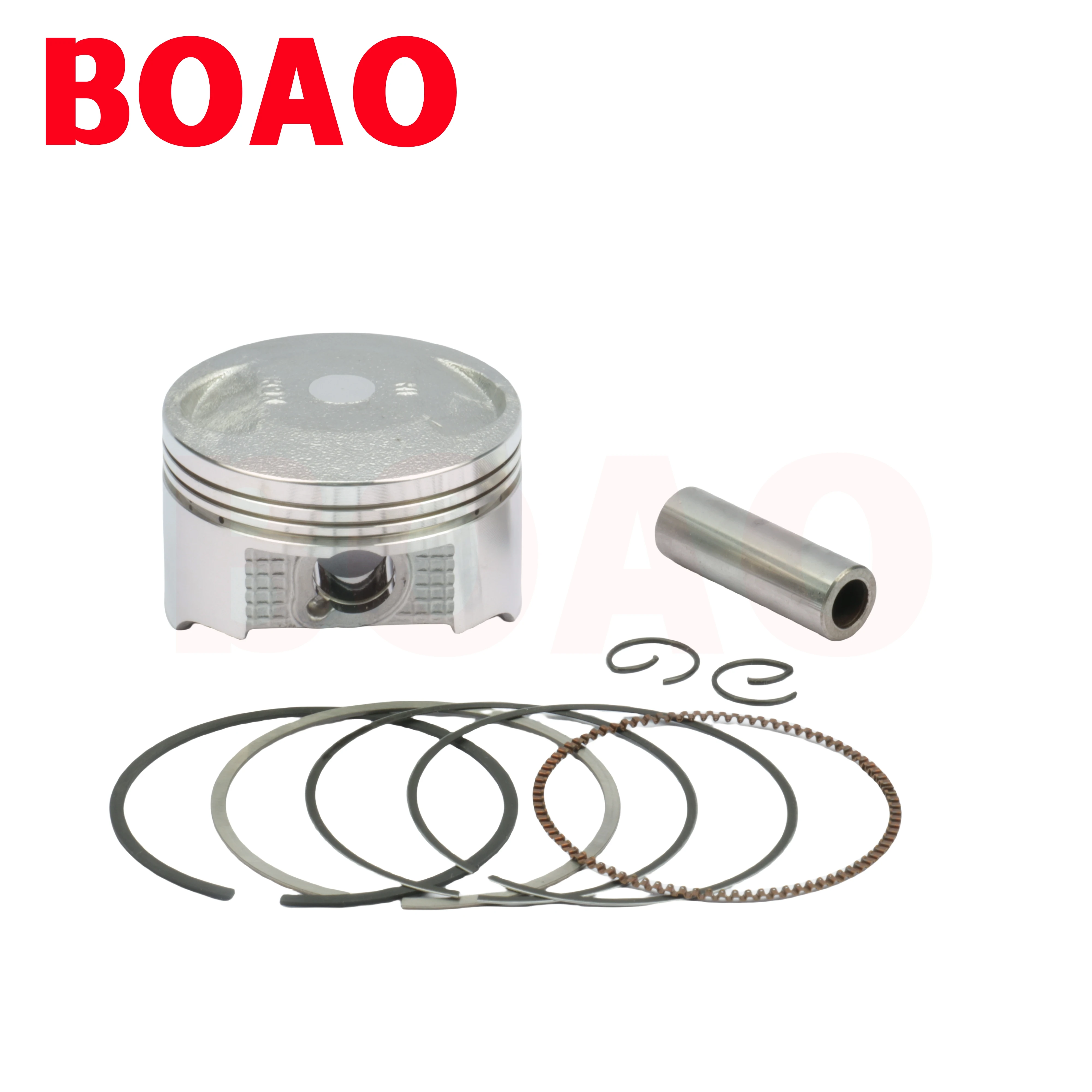 58mm cylinder bore piston ring suitable for motorcycle KWC KG CBR125 RS125 scooter cylinder piston ring kit