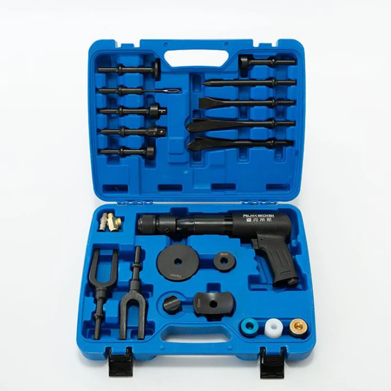 

Auto Repair Tool Pneumatic Concrete Breaker Ball Joint Remover Flat Point Chisel Plane Air Hammer kit Pneumatic Separating Fork