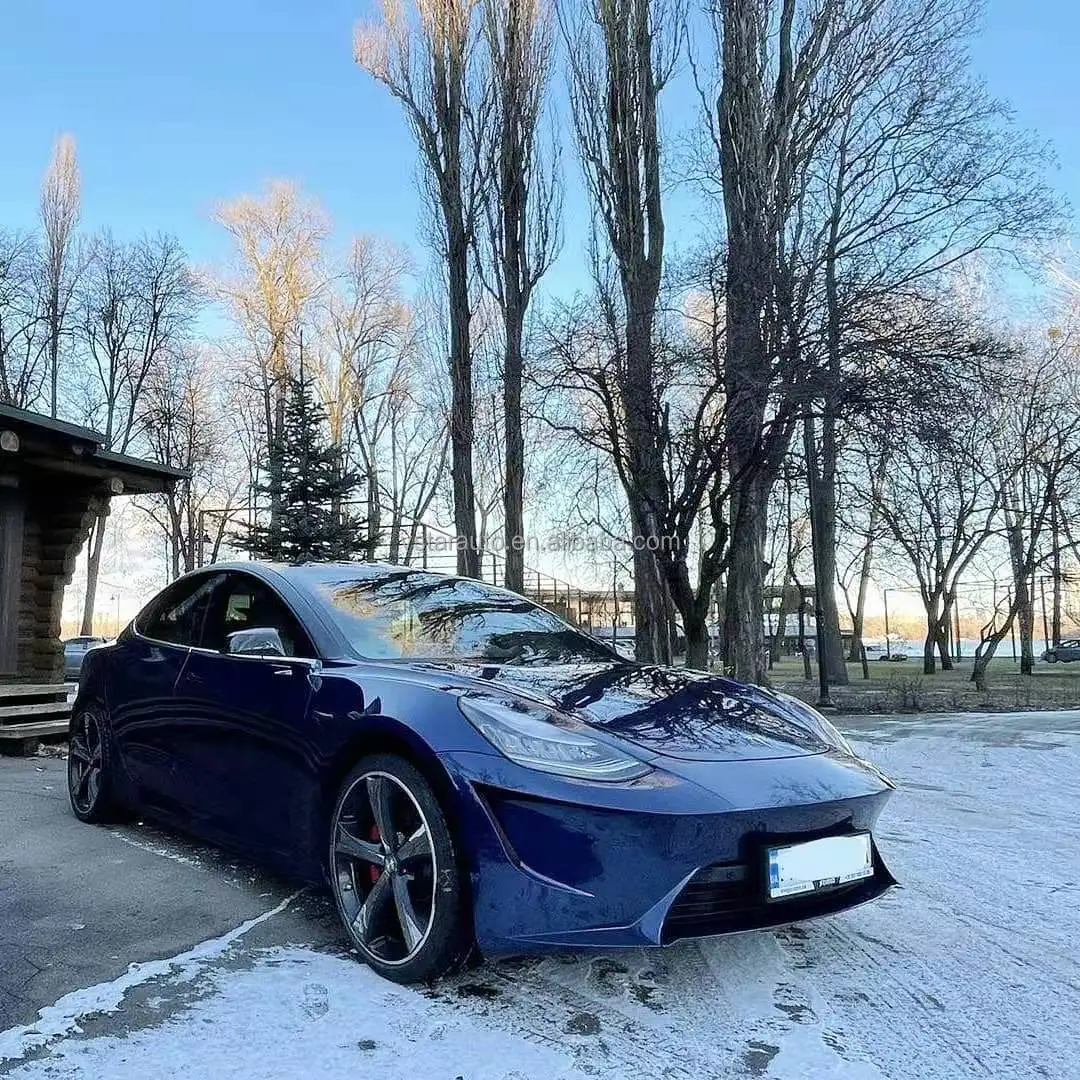 PP Injection Bodykit for Tesla Model 3 Assassin Version,High Quality Bodykit Bumper Spoiler,car Modify Accessories.