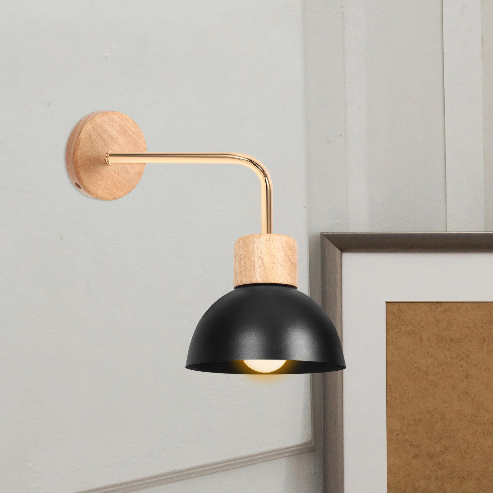 

Изогнутый трубчатый держатель для лампы M10 с внутренней резьбой, прочный железный настенный светильник, сменный изогнутый резьбовой трубчатый светильник