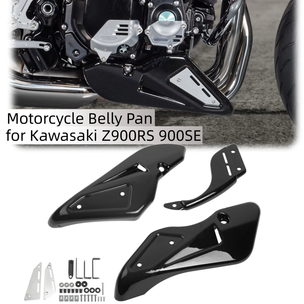 

for Z900 RS Belly Pan Motorcycle Engine Lower Side Fairing Cover Panel for Kawasaki Z900RS Z900SE ABS Cafe 2018-2024 Accessories