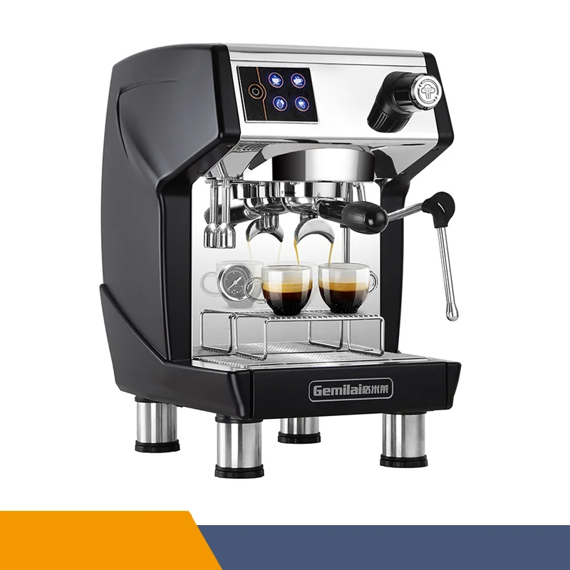 

Кофеварка 15 бар, итальянская кофемашина для эспрессо, электрическая кофемашина для капучино, эспрессо, нержавеющая сталь