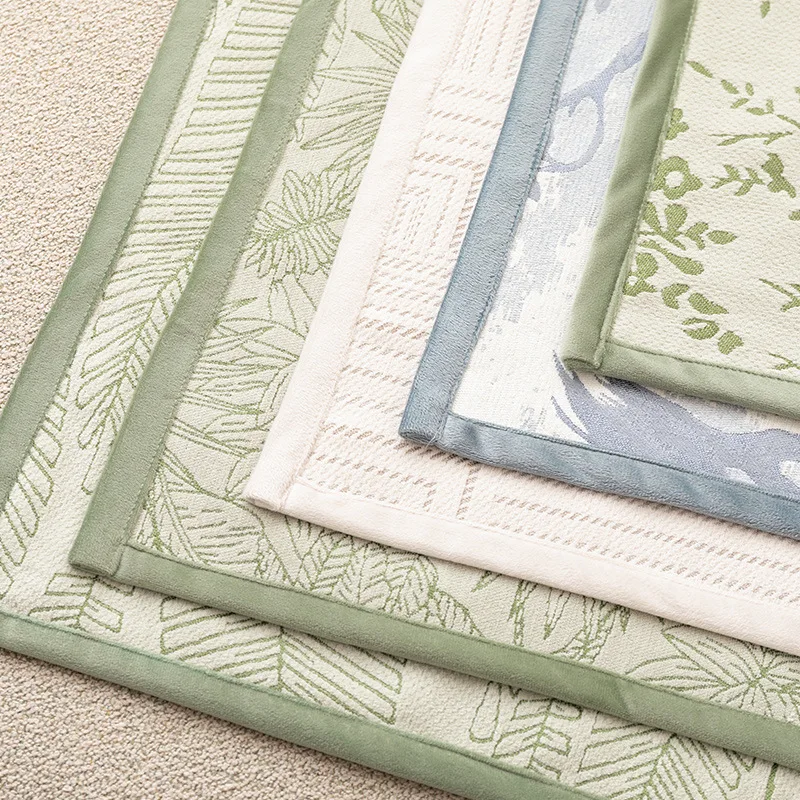 

Light Luxury French Pillow Covers Decorative Modern Plant Jacquard Cushion Case for Home Decor Living Room Dedroom Pillowcases