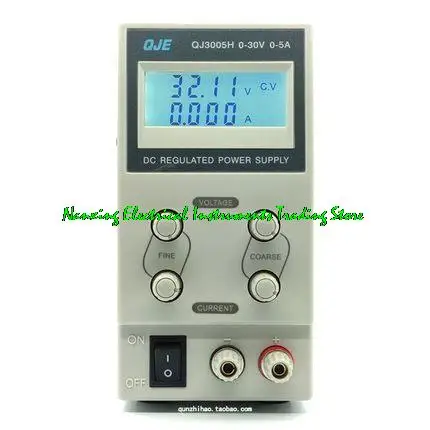 Fast arrival DC  POWER SUPPLY QJ3005H 30V 5A Single channel 0-30V 0-5A resolution of 10mV,1mA