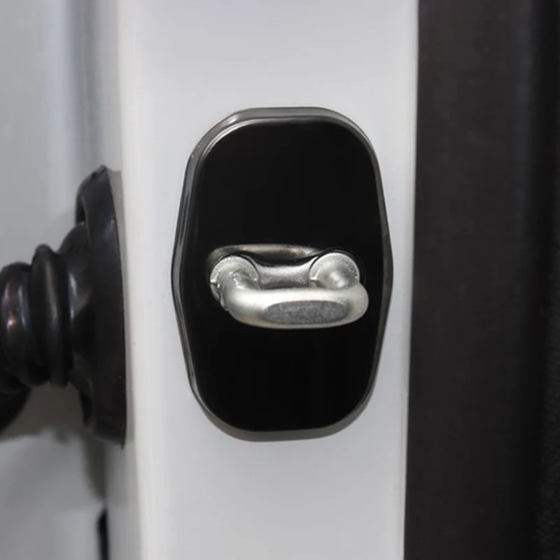 Car Door Lock Buckle Trim Cover For Peugeot 206 207 208 301 306 307 308 T9 408 607 508 5008 3008 4008 406 407 2008 SW CC GT RCZ