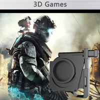 Portable Folding VR Glasses Mini Plastic 3D Virtual Reality VR Glasses Kits Foldable Virtual Reality VR Glasses for Mobile Phone