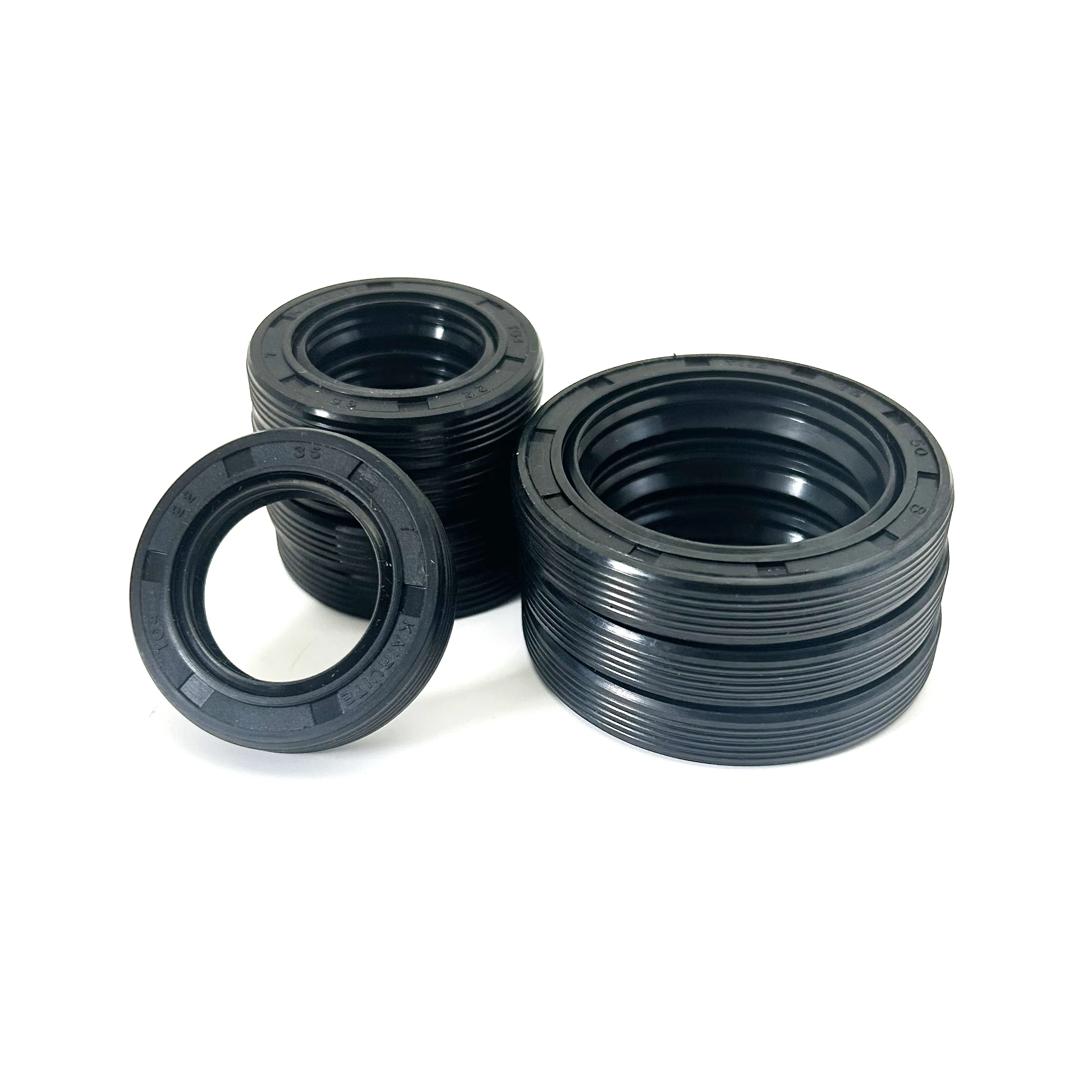 ID 30mm OD 40mm~72mm Gomma nitrilica NBR nera TC/TG4 Paraolio scheletrato - Effetto guarnizione resistente all'usura per riduttori e compressori