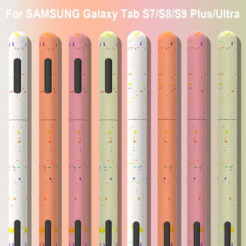 Luminous Tablet Touch Pencil Case Shockproof Anti Slip Stylus Protective Cover for Samsung Galaxy Tab S7/S8/S9 Plus Ultra