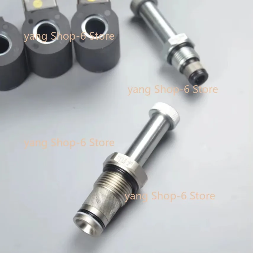 Two Position Two Normally Closed Thread Cartridge Solenoid Hydraulic Valve DHF12-220 SV12-20 LSV12-2NCP