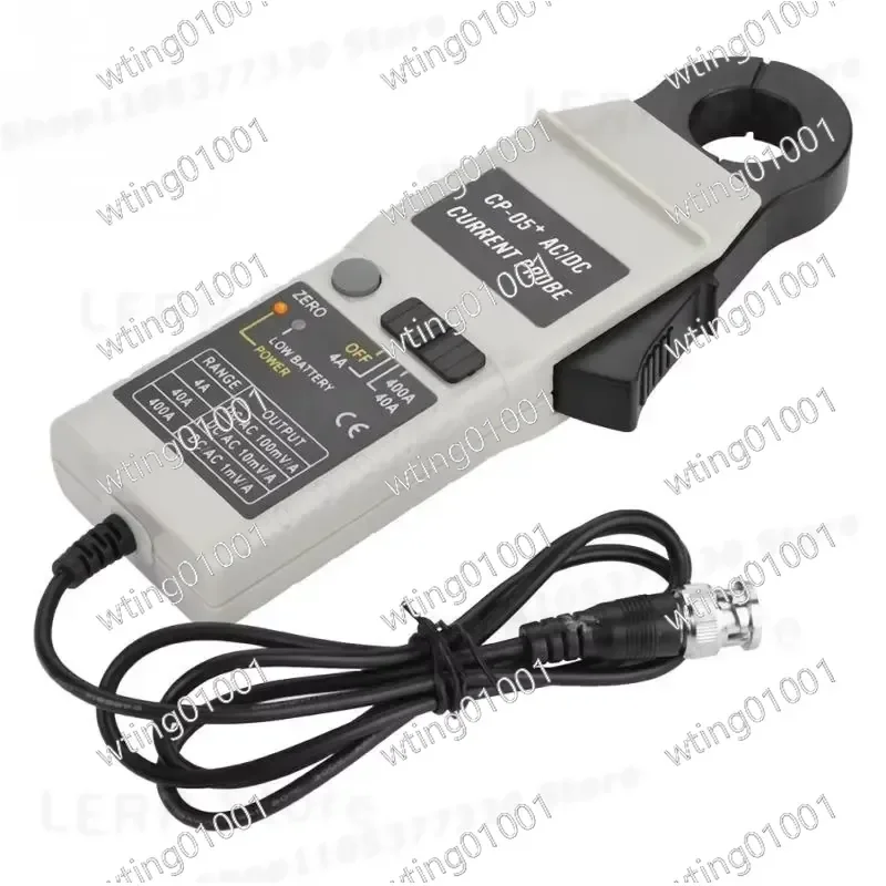 for OWON CP-05 400A AC DC Clamp Current Probe 200KHz Bandwidth Oscilloscope Accessory High Precision Tester Part
