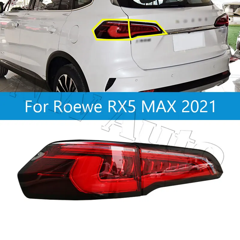 الضوء الخلفي المصد الخلفي الضوء الخلفي ل Roewe RX5 MAX 2021 ضوء الفرامل المصد الخلفي المصابيح الخلفية