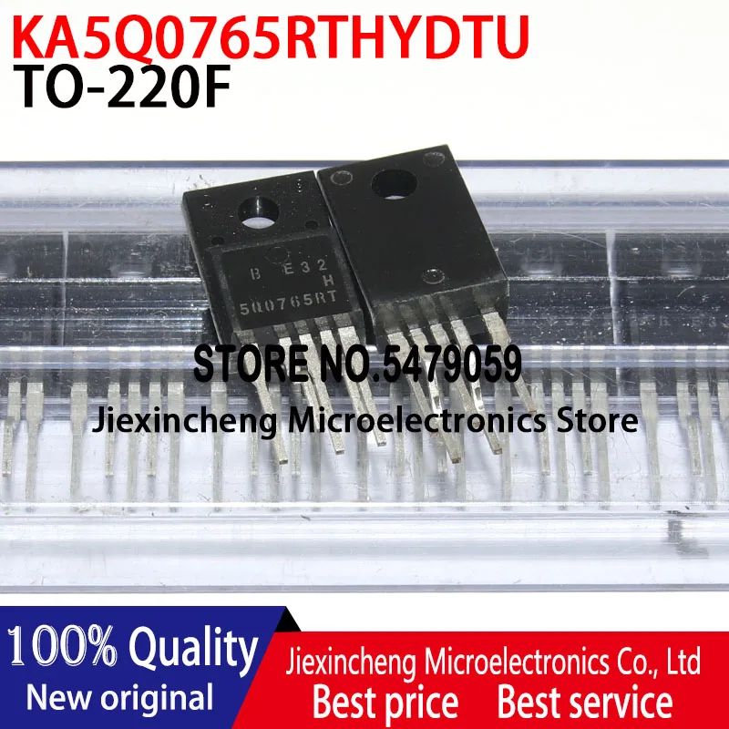 10PCS New original 5Q0765RT KA5Q0765RTHYDTU KA5Q0765RT KA5Q0765 TO-220F Power Control Chip