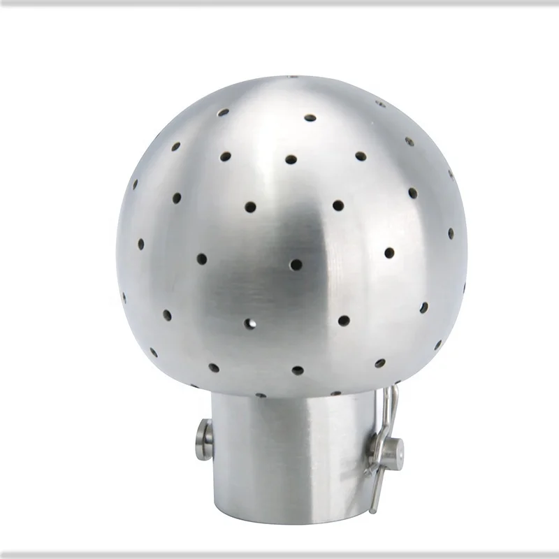 

DN25 SS304 SS316L Sanitary Grade Aseptic Sterile Sterilize Bolted Fixed Cleaning Ball Spray for Tank Cleaning Spray Equipment