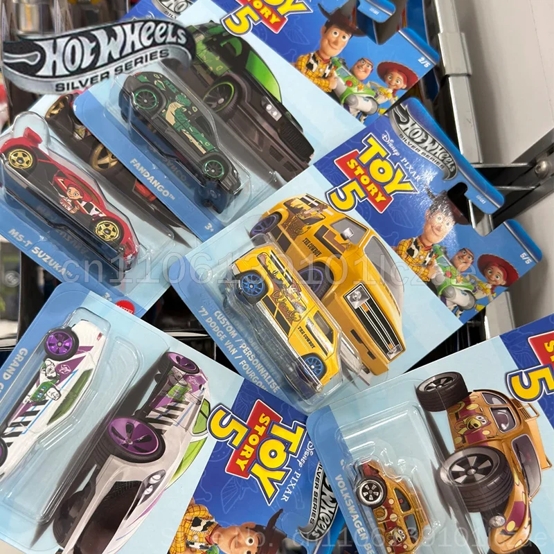 Hot Wheels Toy Story 5 Gdg83-M Marvel Series Gdg83-L Alloy Collectible Diecast Vehicle Model Toy Car Gifts Strengthen Package