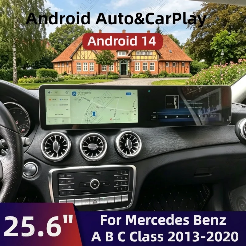 Android 14 CarPlay Auto 25.6