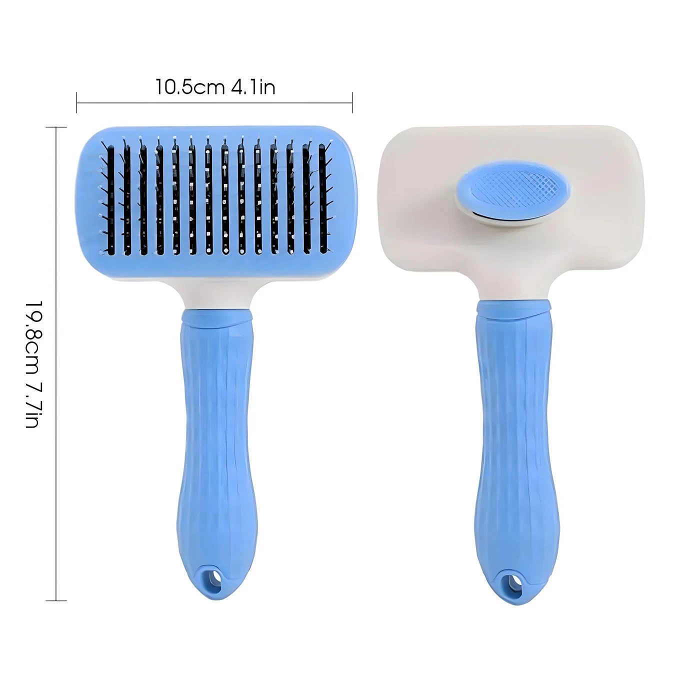 Pet Dog Hair Stainless Steel Brush Automatic Epilator Cat And Dog Grooming Cleaning Supplies Pet Accessories