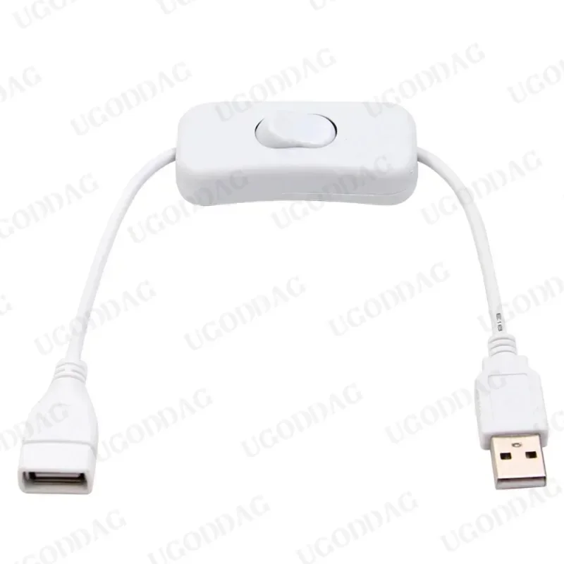 28cm USB Cable with Switch ON/OFF Cable Extension Toggle for USB Lamp USB Fan Power Supply Line Durable HOT SALE Adapter