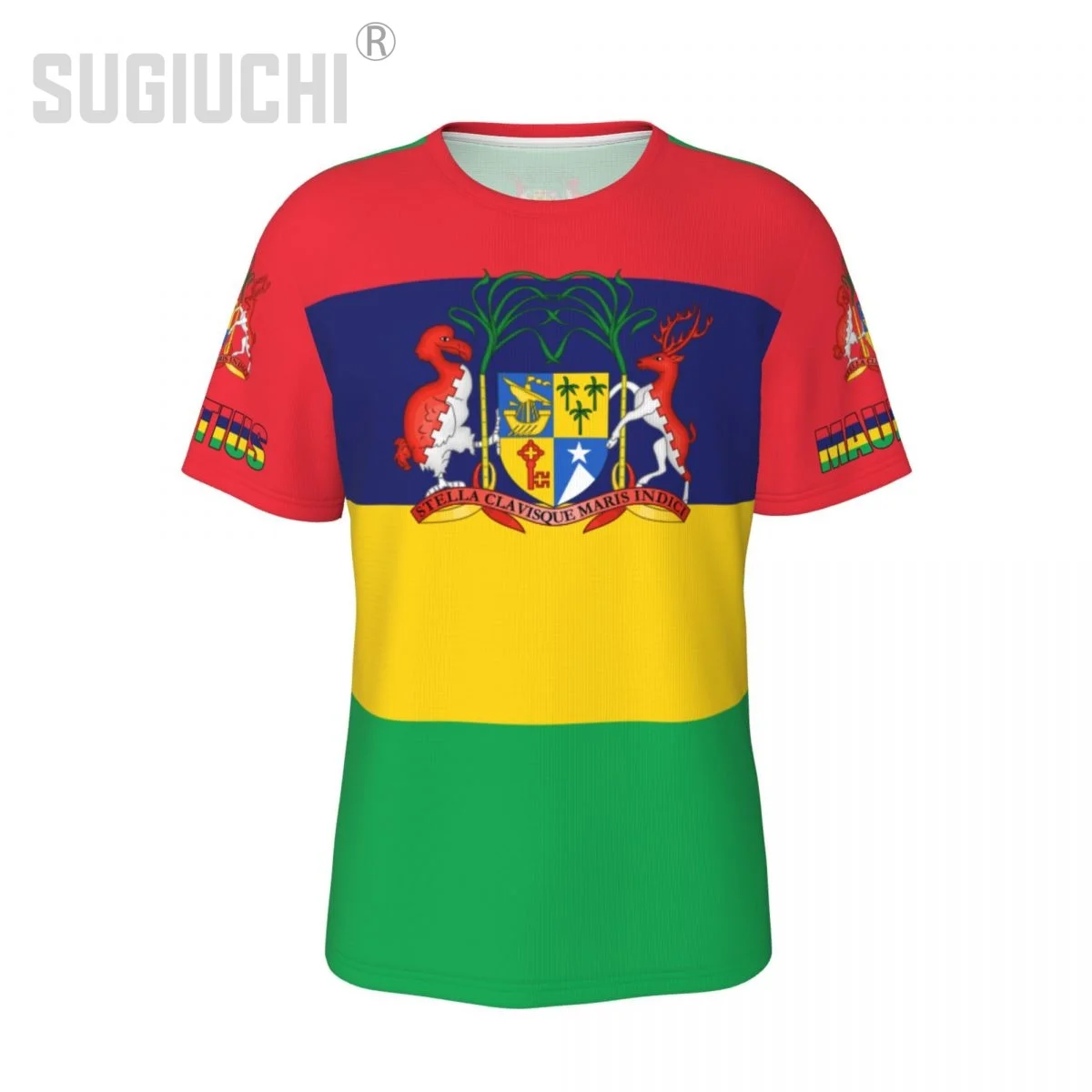 Unisex Nation T-shirt Mauritius Flag Mauritians T-shirts jersey For Men Women Soccer Football Fans Gifts Custom clothes tee