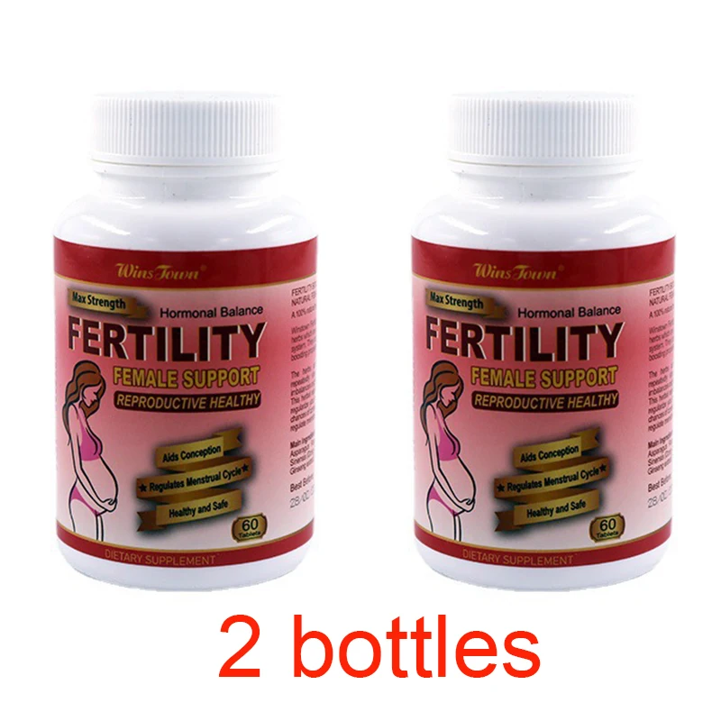 

2 bottles female fertility tablet hormonal balance support Support Reproductive Health food